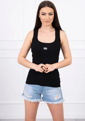 Productafbeelding van Kesi dames top Lisald, zwart, one size