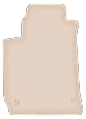 Imagen del producto de Alfombrilla conductor de moqueta para Alfa Romeo 159 2006-2011 (sedán/familiar/Sportwagon) – 1 pieza, beige, a medida – Wielganizator FORTUNA
