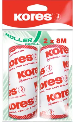 Image de Kores Nachfllung fr Fussel-Roller, 2 x 50 Blatt