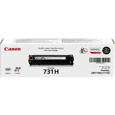 Produktbild von Canon Toner Cartridge 731 H BK schwarz