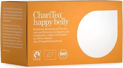 Produktbild von ChariTea | Happy Belly |  | Doppelkammerbeutel | 20 Stück