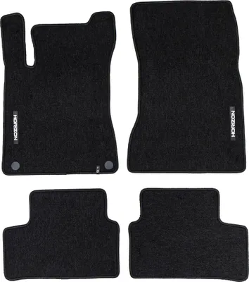 Image de Tapis de sol pour Mercedes-Benz Classe A V177 2018-2025 Velours Noir 4Pcs