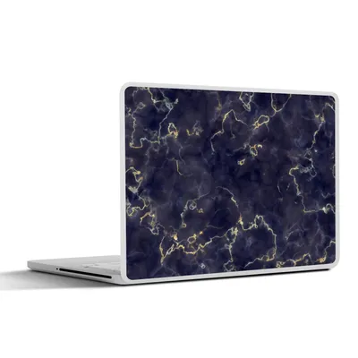 Produktbild von MuchoWow® Laptop Aufkleber Sticker Cover Marmor - Goldachat 30x21 cm - Sticker für Laptop - Selbstklebend