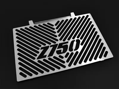Obrázek produktu pro Kryt chladiče ZIEGER kompatibilní s Kawasaki Z 750 Design Logo silver
