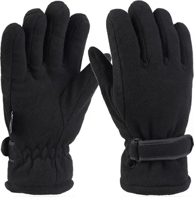 Produktbild von Herren Thinsulate Thermo-Fleece-Handschuhe mit Handflächengriff