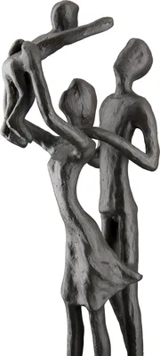 Produktbild von Casablanca by Gilde Dekofigur Design Skulptur Familienglück  H. 20 cm,84239