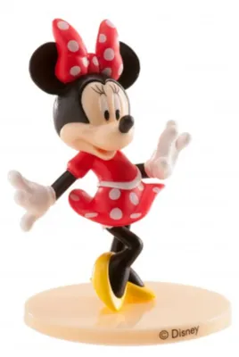 Imagen del producto de Figuras de Minnie Mouse para decorar pasteles, coloridas, de 7,5 cm - Talla única