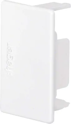 Produktbild von Hager Endstück LF3004569016 verkehrsweiß