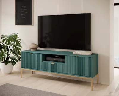 Immagine prodotto di Tavolino per TV MISHEEL - blu-verde / oro