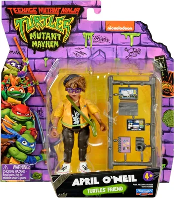 Zdjęcie produktu dla WOJOWNICZE ŻÓŁWIE NINJA April O Neil, figurka