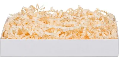 Produktbild von SizzlePak Elfenbein – 1 kg Füllmaterial aus Papier für Geschenke & Pakete
