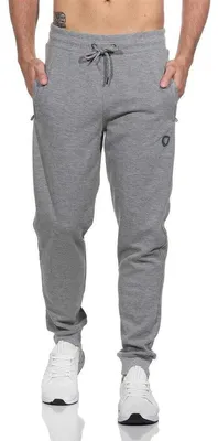 Produktbild von Herren Jogginghose Freizeithose mit Taschen Sport-Hose GYM,  Grau 2XL