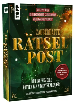 Produktbild von Zauberhafte Rätselpost: Der inoffizielle Potter-Fan Adventskalender