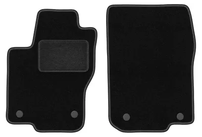 Immagine prodotto di Tappetini anteriori in moquette per Mercedes GLE W292 2015-2019 (SUV) – 2 pezzi, neri, su misura – Wielganizator LUX
