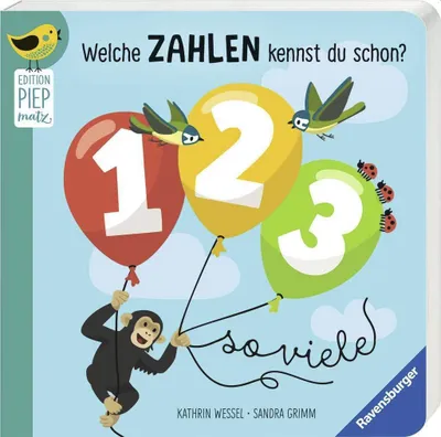 Produktbild von Ravensburger Edition Piepmatz: Welche Zahlen kennst du schon? 1, 2, 3 – so viele