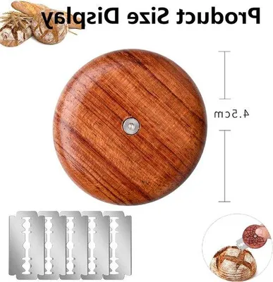 Produktbild von Brotmesser mit 5 Klingen für Brot, Teigschneider, Backzweck