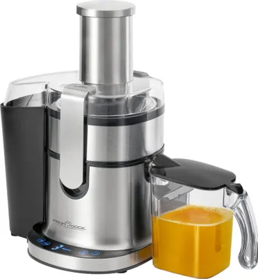 Zdjęcie produktu dla ProfiCook PC-AE 1156, Czarny, Stal nierdzewna, LED, Drabina schodkowa, 18000 RPM, 2 l, 1 l