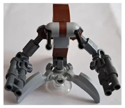 Produktbild von LEGO Minifigur Droideka (Destroyer Droid) - Light Bluish Gray Claws (sw1452)