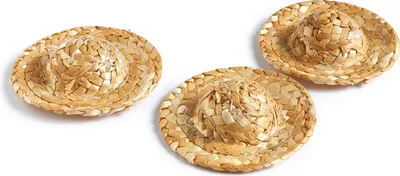 Produktbild von Strohhütchen, 5 cm, 3 Stück