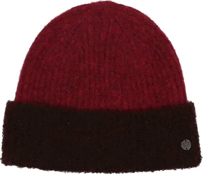 Productafbeelding van Fraas polyester gebreide muts 647036, rood, maat: one size
