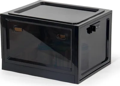 Image de Boîte de rangement pour médicaments Verrouillable Transparent 10L Pliable