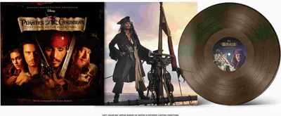 Produktbild von Various: Pirates Of The Caribbean: The Curse Of The Black Pearl (Black Ice Vinyl)