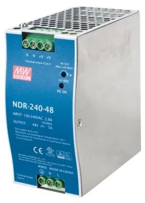 Imagen del producto de PLANET PWR-240-48, 240 W, 100-240 V, 50 - 60 Hz, 2.5 A, Activo, protección contra sobretensiones, protección contra sobrecalentamiento, protección contra sobrecarga, protección contra cortocircuitos