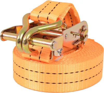 Produktbild von vidaXL Ratschen-Spanngurte 4 Stk. 1 Tonne 6m×38mm Orange