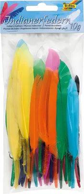 Immagine prodotto di folia 55119 folia Piume indiane, 10 g, colori assortiti