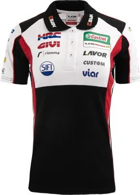 Productafbeelding van Dames poloshirt Lcr Honda damespolo zwart