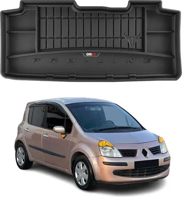 Immagine prodotto di OMAC rivestimento del bagagliaio in gomma per Renault Modus 2004-2012 rivestimento del bagagliaio in TPE nero