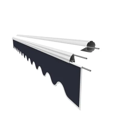Produktbild von Leudus Markisen Volant für 4m Markisen Markisenbespannung Sonnenschutz Ersatzstoffe Sonnenmarkise fertig genäht (3,83x0.21m, SPD004)