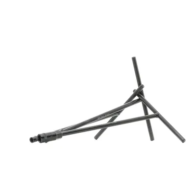 Produktbild von Yato YT-15791, Steckschlüssel-Set, 3 Stück(e), Schwarz, T-förmig, Chrom-Vanadium-Stahl, 20 cm