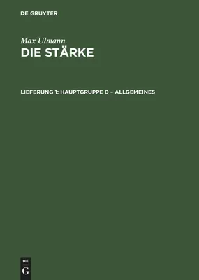 Produktbild von Hauptgruppe 0 - Allgemeines