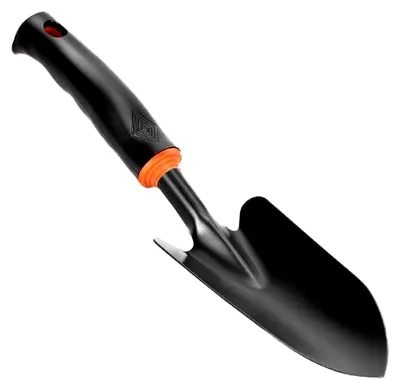 Produktbild von Gartenkelle mit ergonomischem Griff - Rostbeständige Handschaufel für verschiedene Gartenarbeiten