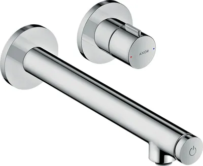 Produktbild von hansgrohe AXOR Uno Select Waschtischmischer Unterputz, Wandmontage, Ausladung 220mm, 45113800