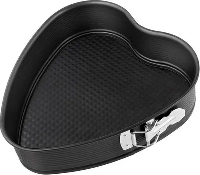 Produktbild von Famanu Herzförmige Springform Ø 26 cm mit Antihaftbeschichtung - Schwarz
