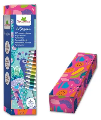 Immagine prodotto di Set di pennarelli acrilici Sycomore - 10 colori