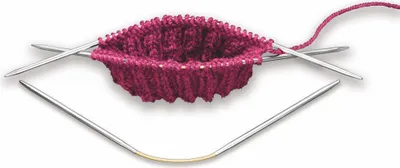 Produktbild von addi CraSy Trio SHORT 21 cm Strumpfstricknadeln 3er Set (160-2) Größe 21 cm / 2.5 mm