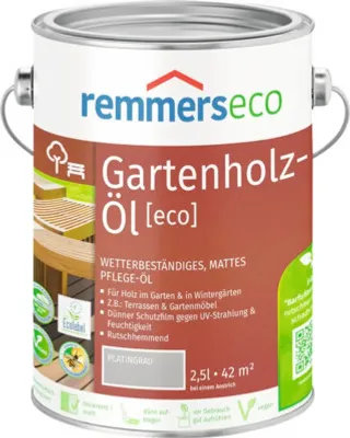 Produktbild von Remmers Patina-Öl [eco] platingrau 2,5 l, Holzöl grau