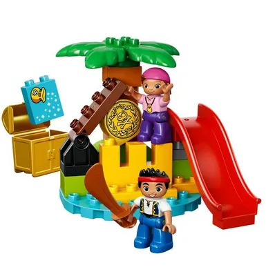 Produktbild von LEGO-10604 Schatzinsel - Jack und die Nimmerlandpiraten