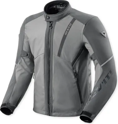 Immagine prodotto di Giacca da moto in tessuto impermeabile Revit Venator H2O, grigio/grigio chiaro, taglia M