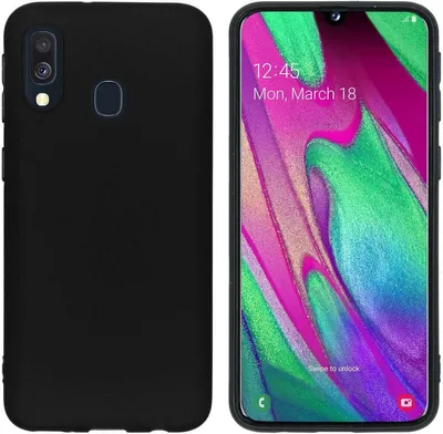 Produktbild von imoshion TPU Color Cover Samsung Galaxy A40 - Schwarz