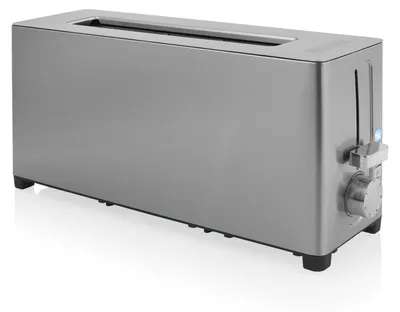 Produktbild von Princess 01.142401.01.001 Edelstahltoaster Langschlitz, 2 Scheibe(n), Edelstahl, Edelstahl, Tasten, Drehregler, 1050 W, 230 V