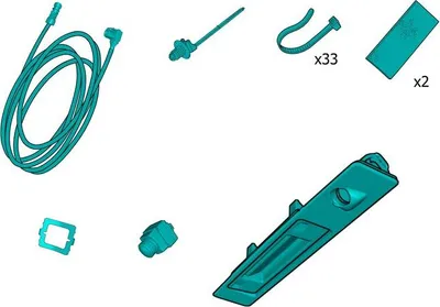 Image de VOLVO V60 II Kit caméra de recul OE 32333583