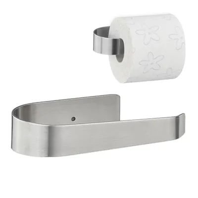 Produktbild von relaxdays Toilettenpapierhalter aus Edelstahl