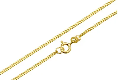 Produktbild von SILBERKETTEN STORE Panzerkette 1,6mm - 333 Gold - 1.1145 B Länge: 45cm - 45cm