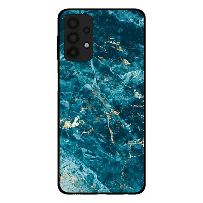 Zdjęcie produktu dla Smartphonica Etui na telefon Samsung Galaxy A32 5G z marmurowym nadrukiem - Etui z TPU z marmurowym wzorem - Niebieski
