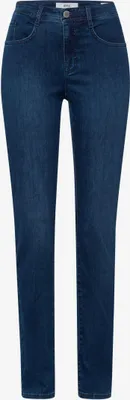 Produktbild von Brax - Damen 5-Pocket Jeans, Style Mary (70-7000), Größe:44, Farbe:used regular blue (25), Länge:Kurz