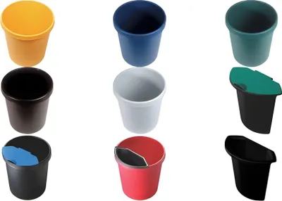 Produktbild von Helit Papierkorb 30.0 l braun